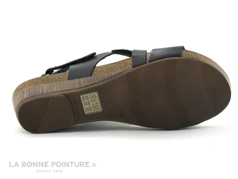 Xapatan 1062 Noir - Nu-pieds Femme - Talon Compense 8 Xapatan 1062 Noir - Nu-pieds Femme - Talon Compense – Image 6