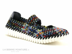 Rock Spring ALEGRA Noir Multicolore - Ballerine Elastique -LA BONNE POINTURE Soldes cd24607c73b9e66c561f35ea11d5d5ef img 8596.jpg 182149