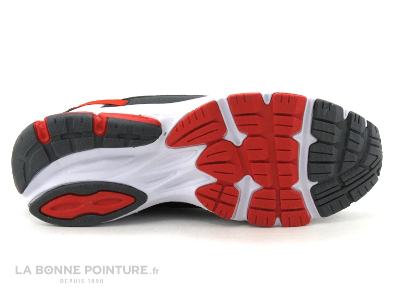 Streeter ABIUM Gris Rouge Noir - Basket Sport Homme 9 Streeter ABIUM Gris Rouge Noir - Basket Sport Homme – Image 7