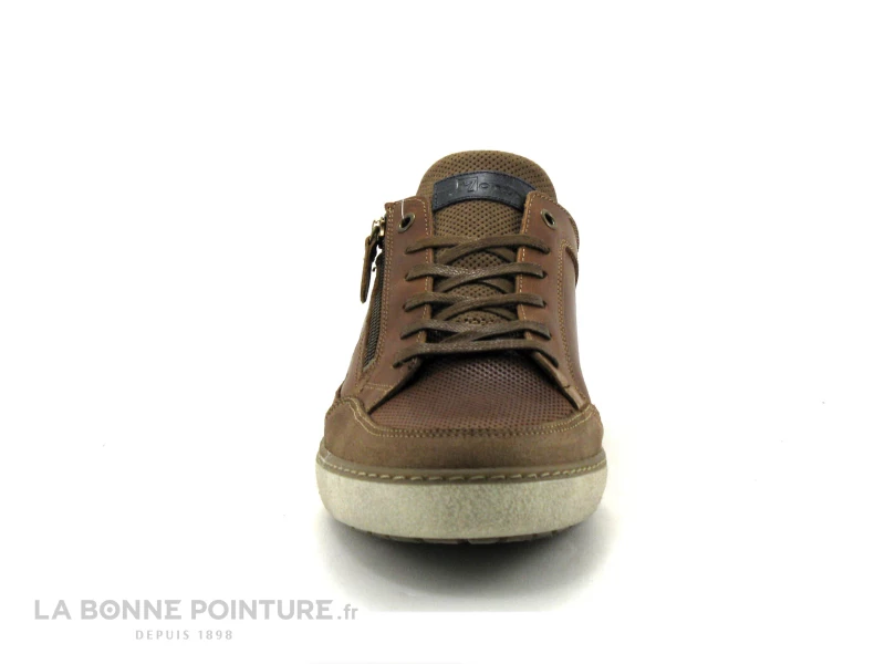 Morans SAPRO Cognac - Basket De Ville Homme Avec Zip 4 Morans SAPRO Cognac - Basket De Ville Homme Avec Zip – Image 2
