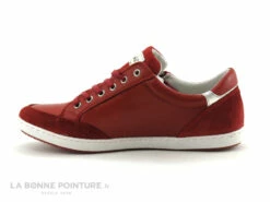 Morans SEVENE Rouge - Basket Basse Femme En Cuir Rouge -LA BONNE POINTURE Soldes cd24607c73b9e66c561f35ea11d5d5ef img 8667.jpg 182259