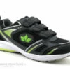 Lico 120073 Marvin V - Gris - Noir - Vert - Basket Homme 3 Velcros