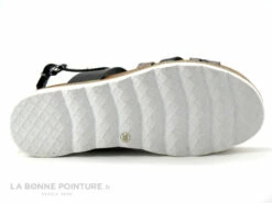 Marco Tozzi 2-28440-26 - Noir - Metallise - Sandale Femme -LA BONNE POINTURE Soldes cd24607c73b9e66c561f35ea11d5d5ef img 8761.jpg 158551