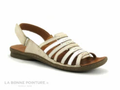 Karyoka ROSE Platine Multi - Sandale Femme Cuir Metal -LA BONNE POINTURE Soldes cd24607c73b9e66c561f35ea11d5d5ef img 8767.jpg 182427