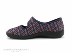 Fargeot THEODORA Marine Rouge - Pantoufle Femme Bride Velcro -LA BONNE POINTURE Soldes cd24607c73b9e66c561f35ea11d5d5ef img 8768.jpg 170062