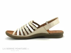 Karyoka ROSE Platine Multi - Sandale Femme Cuir Metal -LA BONNE POINTURE Soldes cd24607c73b9e66c561f35ea11d5d5ef img 8769.jpg 182424