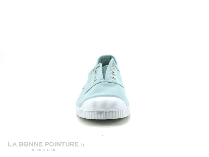 Cienta 70997 Opale - Basket Enfant En Toile Verte Sans Lacet 4 Cienta 70997 Opale - Basket Enfant En Toile Verte Sans Lacet – Image 2
