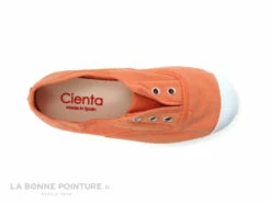 Cienta 70997 191 Peach - Basket Toile Fille Sans Lacet - Orange -LA BONNE POINTURE Soldes cd24607c73b9e66c561f35ea11d5d5ef img 8785.jpg 182265