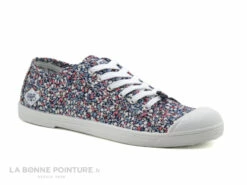 Le Temps Des Cerises Basic 02 Little Flower - Tennis Toile Fleurie