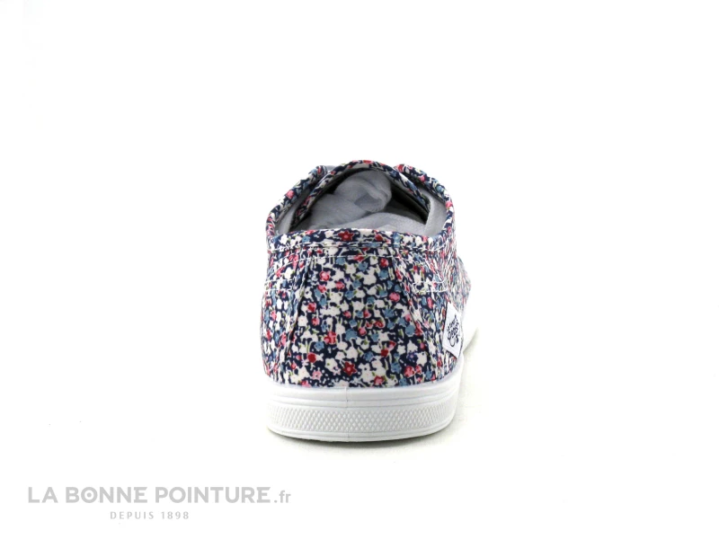 Le Temps Des Cerises Basic 02 Little Flower - Tennis Toile Fleurie 6 Le Temps Des Cerises Basic 02 Little Flower - Tennis Toile Fleurie – Image 4