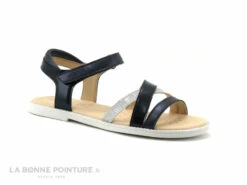 Geox KARLY Navy - J5235D - Sandale Fille Bleu Marine