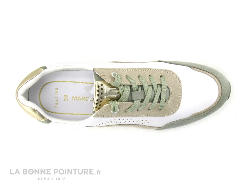 Marco Tozzi 2-23729-28 White Dune - Basket Compensee Femme 8 Marco Tozzi 2-23729-28 White Dune - Basket Compensee Femme – Image 6