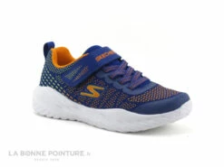 Skechers 403753L Nitro Sprint - Bleu Orange - Basket GARCON -LA BONNE POINTURE Soldes cd24607c73b9e66c561f35ea11d5d5ef img 8910.jpg 170286