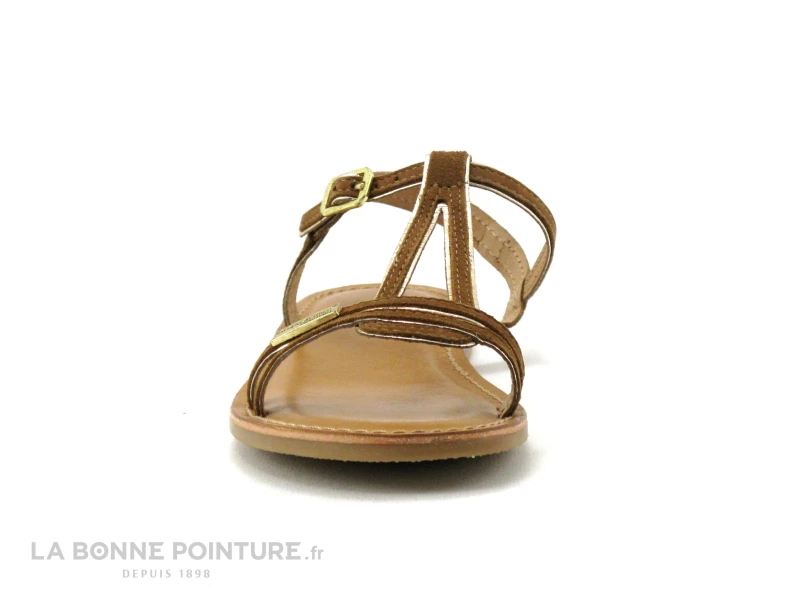 Tropeziennes BADABUC Tan - 23160 - Sandale Plagette Fille 4 Tropeziennes BADABUC Tan - 23160 - Sandale Plagette Fille – Image 2