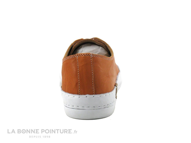 Andrea Conti 0025903 044 Papaya - Basket Femme Cuir Orange 6 Andrea Conti 0025903 044 Papaya - Basket Femme Cuir Orange – Image 4