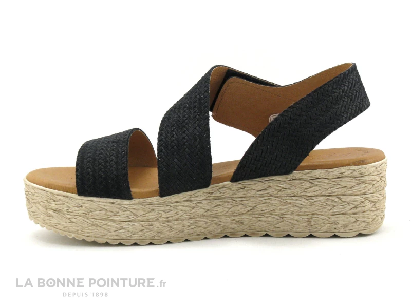 Eva Frutos 730 Noir - Sandale Femme Semelle Plateforme 5 Eva Frutos 730 Noir - Sandale Femme Semelle Plateforme – Image 3