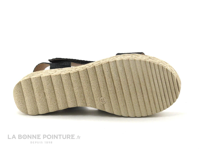 Eva Frutos 730 Noir - Sandale Femme Semelle Plateforme 9 Eva Frutos 730 Noir - Sandale Femme Semelle Plateforme – Image 7