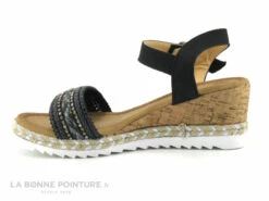 Morans TREMEUR Noir - Perles Brillantes - Sandale Talon Compense 9 Morans TREMEUR Noir - Perles Brillantes - Sandale Talon Compense -LA BONNE POINTURE Soldes cd24607c73b9e66c561f35ea11d5d5ef img 9100.jpg 170504