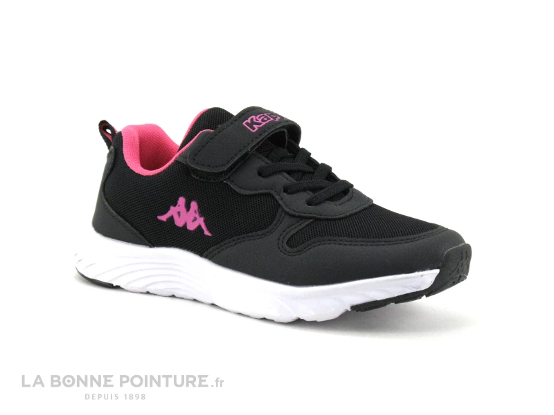 Kappa Logo Delvis EV Kid Black Fuchsia 381B86W - Basket Fille 7 Kappa Logo Delvis EV Kid Black Fuchsia 381B86W - Basket Fille – Image 5