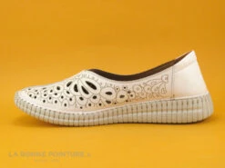 Karyoka RITA Blanc - Ballerine Aeree Cuir Blanc -LA BONNE POINTURE Soldes cd24607c73b9e66c561f35ea11d5d5ef img 9239.jpg 170596