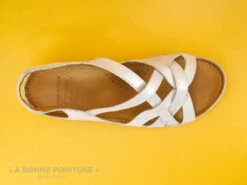 Karyoka PANA Champagne - Sandale Femme Beige - Talon Compense -LA BONNE POINTURE Soldes cd24607c73b9e66c561f35ea11d5d5ef img 9292.jpg 170722