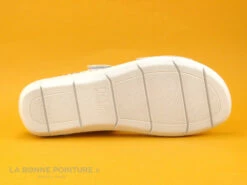 Morans MEMBOISE - Blanc - Gris - Mule Femme Avec Bride A Scratch -LA BONNE POINTURE Soldes cd24607c73b9e66c561f35ea11d5d5ef img 9301.jpg 170729