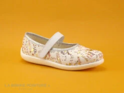 Devant 64 Bellamy NOREA Ecriture - Chausson Ballerine Fille