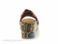 Karyoka GENI BIS Rouge - Semelle Compensee Serpent - Mule Femme -LA BONNE POINTURE Soldes cd24607c73b9e66c561f35ea11d5d5ef img 9377.jpg 159139