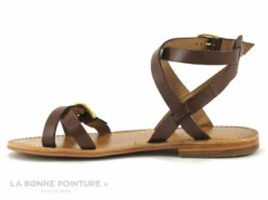 Tropeziennes HEPANA Tan - Nu-pieds Marron Femme - Bride Cheville -LA BONNE POINTURE Soldes cd24607c73b9e66c561f35ea11d5d5ef img 9411.jpg 170872