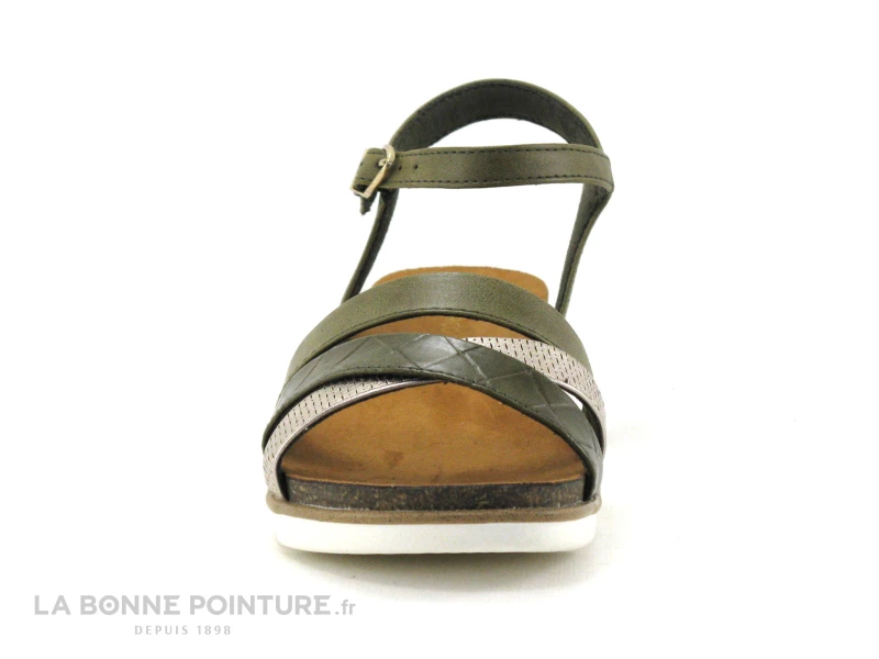 Marco Tozzi 2-28410-28 Olive - Sandale Femme Kaki 4 Marco Tozzi 2-28410-28 Olive - Sandale Femme Kaki – Image 2