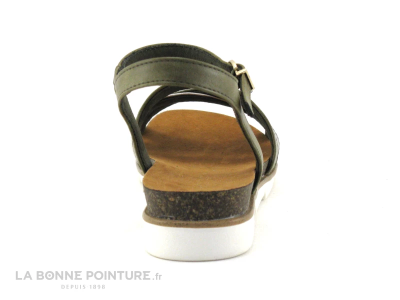 Marco Tozzi 2-28410-28 Olive - Sandale Femme Kaki 6 Marco Tozzi 2-28410-28 Olive - Sandale Femme Kaki – Image 4