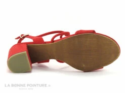 Marco Tozzi 2-28308-28 Red - Sandale Rouge - Talon Large -LA BONNE POINTURE Soldes cd24607c73b9e66c561f35ea11d5d5ef img 9488.jpg 170934