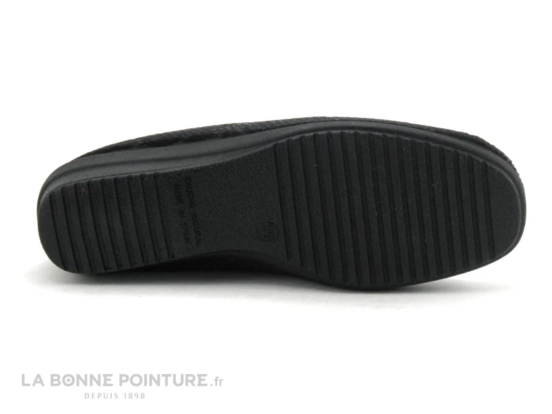 Zels 3193 - Noir - Chausson Mocassin Femme 6 Zels 3193 - Noir - Chausson Mocassin Femme – Image 4