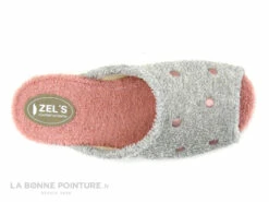 Zels 6439 Gris Rose - Pantoufle Mule Femme Bout Ouvert -LA BONNE POINTURE Soldes cd24607c73b9e66c561f35ea11d5d5ef img 9520.jpg 171008