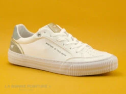 Mustang 1420-301-11 Weiss Mint - Basket Basse Femme - Blanc - Vert -LA BONNE POINTURE Soldes cd24607c73b9e66c561f35ea11d5d5ef img 9553.jpg 170957