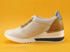 Brans 13538GHI - Gris - Camel - Bleu Croco - Basket Compensee Femme -LA BONNE POINTURE Soldes cd24607c73b9e66c561f35ea11d5d5ef img 9589.jpg 171054