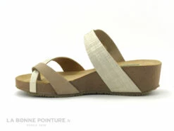 BioNatura 28A729-I MFILPLA - Mule Beige Et Or Avec Entre-doigt -LA BONNE POINTURE Soldes cd24607c73b9e66c561f35ea11d5d5ef img 9664.jpg 171282