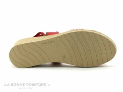 Jordana 3341 - Sandale Compensee Femme Cuir Rouge Et Argent -LA BONNE POINTURE Soldes cd24607c73b9e66c561f35ea11d5d5ef img 9676.jpg 159518