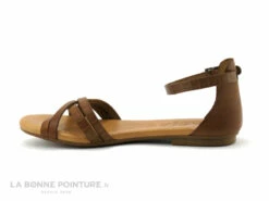 Kaola 580 Marron - Sandale Plate Bride Cheville - Femme -LA BONNE POINTURE Soldes cd24607c73b9e66c561f35ea11d5d5ef img 9745.jpg 159601
