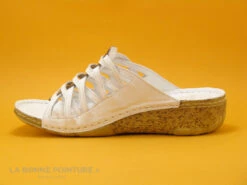 Karyoka DADOU Blanc - Mule Femme - Talon Compense 10 Karyoka DADOU Blanc - Mule Femme - Talon Compense -LA BONNE POINTURE Soldes cd24607c73b9e66c561f35ea11d5d5ef img 9788.jpg 159647