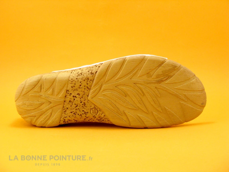 Karyoka DADOU Blanc - Mule Femme - Talon Compense 8 Karyoka DADOU Blanc - Mule Femme - Talon Compense – Image 6