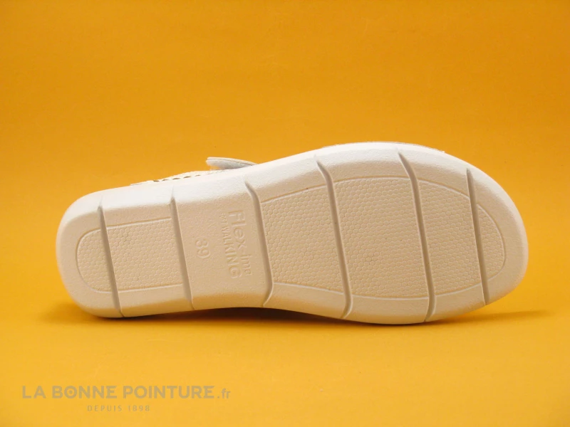 Morans MELIANDE Blanc Python - Dessus Perles - Mule Femme 6 Morans MELIANDE Blanc Python - Dessus Perles - Mule Femme – Image 4