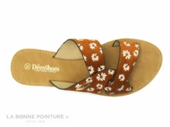 Dees Shoes MIAJA Orange - Fleurs - Mule Plate Femme -LA BONNE POINTURE Soldes cd24607c73b9e66c561f35ea11d5d5ef img 9842.jpg 171351
