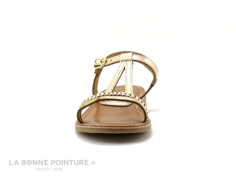 Tropeziennes BADOU Or - Sandale Fille - Bride Salome 4 Tropeziennes BADOU Or - Sandale Fille - Bride Salome – Image 2