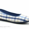 RYB 2260171 Bleu Carreaux - Pantoufle Ballerine Souple - Femme -LA BONNE POINTURE Soldes cd24607c73b9e66c561f35ea11d5d5ef img 9910.jpg 171547