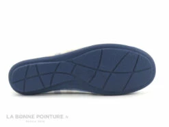 RYB 2260171 Bleu Carreaux - Pantoufle Ballerine Souple - Femme -LA BONNE POINTURE Soldes cd24607c73b9e66c561f35ea11d5d5ef img 9912.jpg 171545