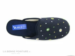 Zels 9599 Marino - Pantoufle Femme Bleu Jeans - Pois Et Fleurs -LA BONNE POINTURE Soldes cd24607c73b9e66c561f35ea11d5d5ef img 9922.jpg 159866