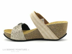 Autenti 687056 Gold - Beige - Pailletes Or - Mule Talon Compense -LA BONNE POINTURE Soldes cd24607c73b9e66c561f35ea11d5d5ef img 9979.jpg 159933