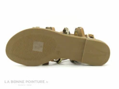 Dees Shoes MONEDA Camel - Clous Or - Sandale Plate Femme -LA BONNE POINTURE Soldes cd24607c73b9e66c561f35ea11d5d5ef img 9979.jpg 171513